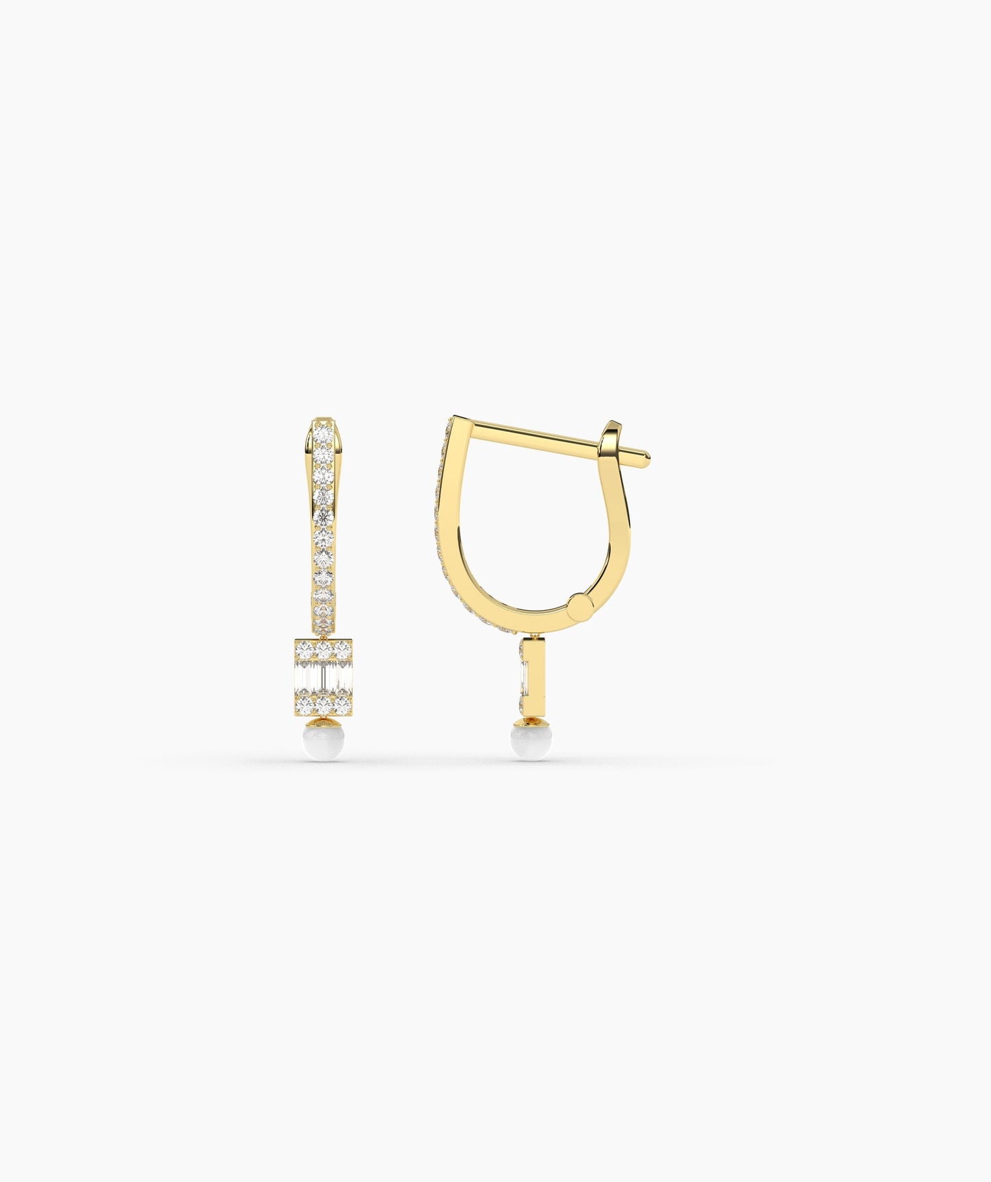 14K Gold Dazzle Drop Earrings