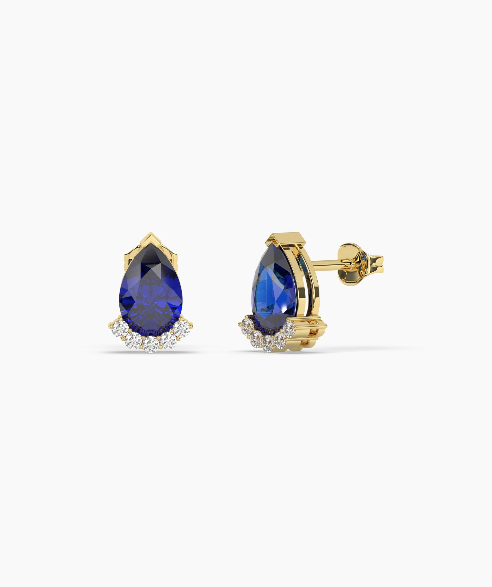 Sapphire earrings