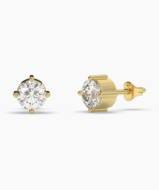 Diamond Stud Earrings