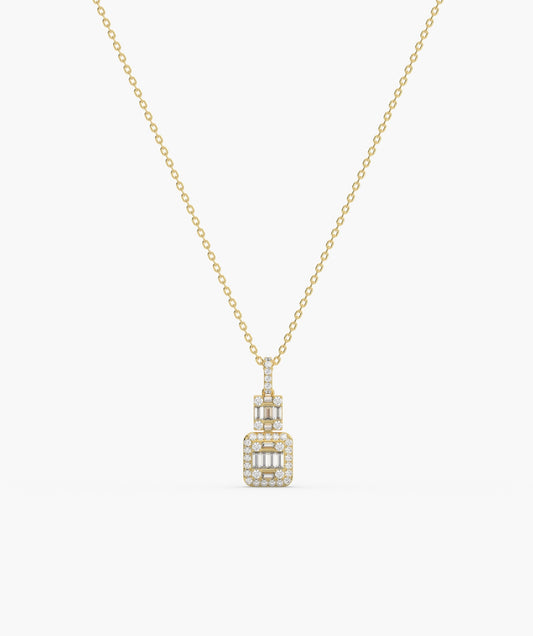 Art Deco Diamond Statement Necklace