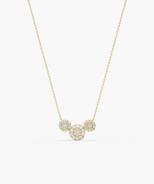 Harmony Circles Diamond Necklace