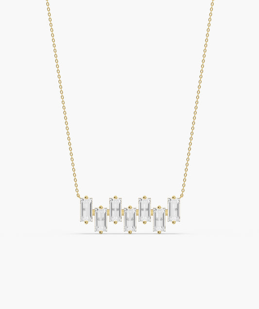 Modernity Linear Diamond Necklace