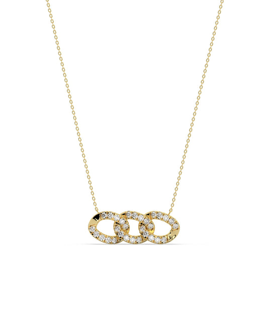 Sparkling Chainlink Sparkle Necklace