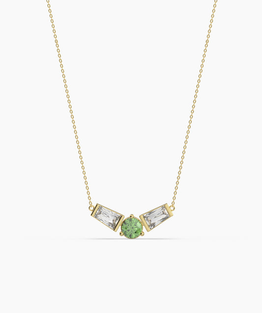 Modern Trio Gold Necklace
