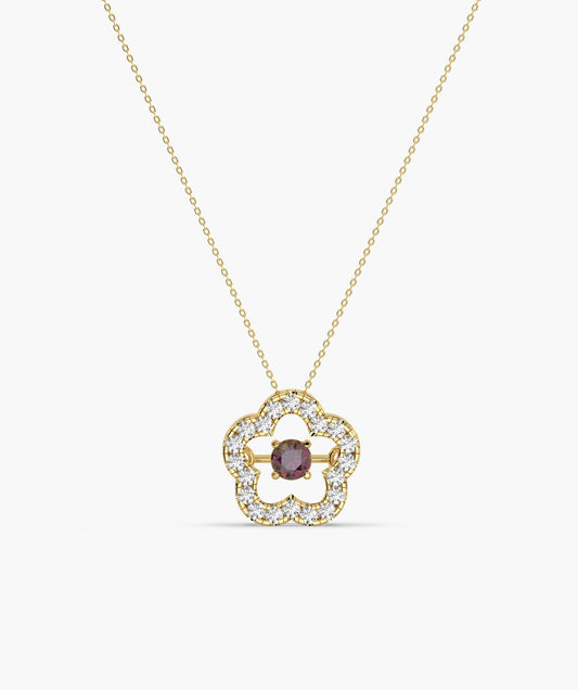 Timeless Floral Grace Necklace