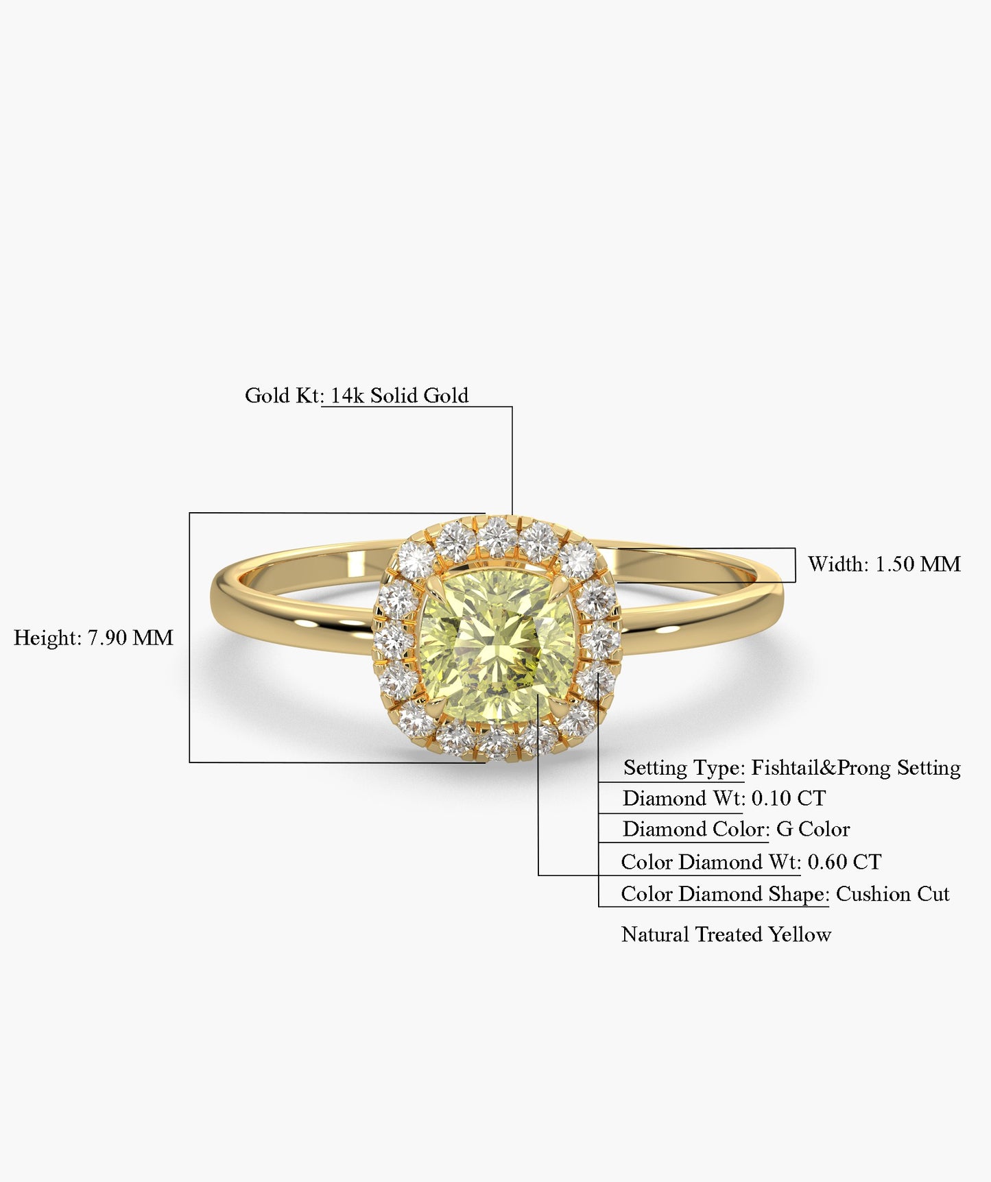 Eternal Sunshine 14K Gold Ring
