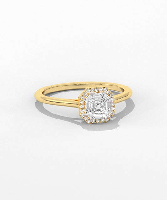 Modern Classi Diamond Ring