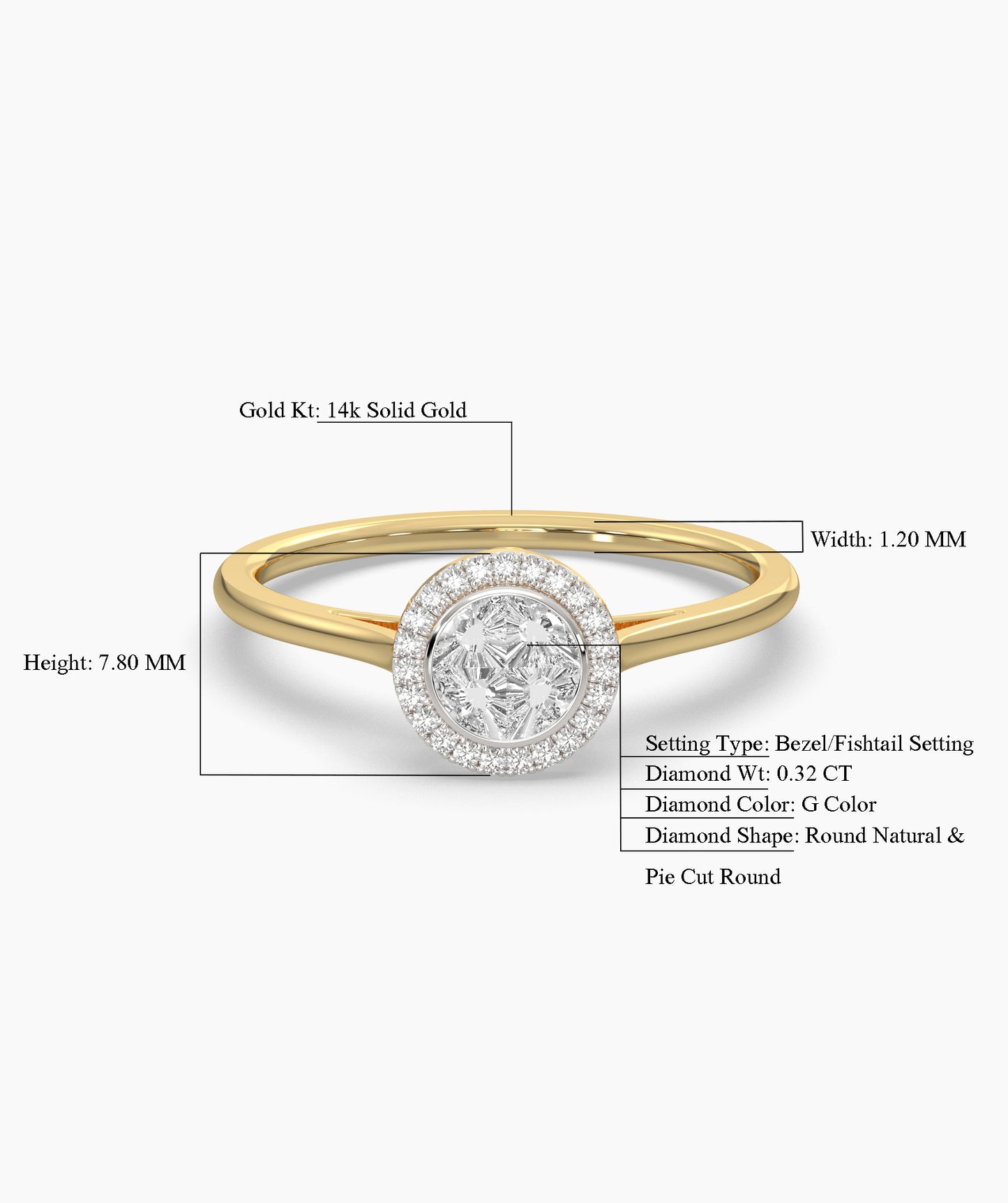 Circle of Brilliance Diamond Ring