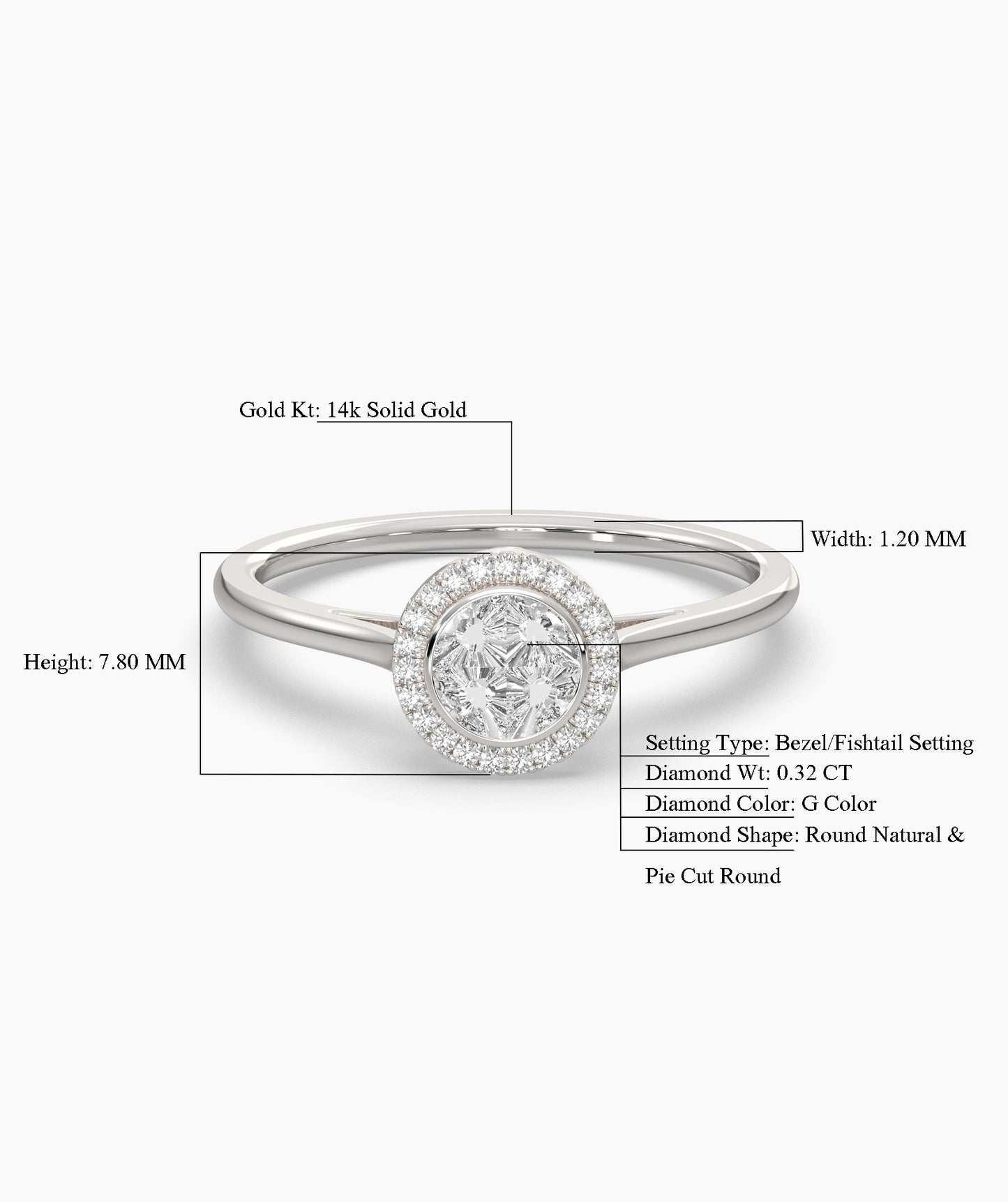 Circle of Brilliance Diamond Ring