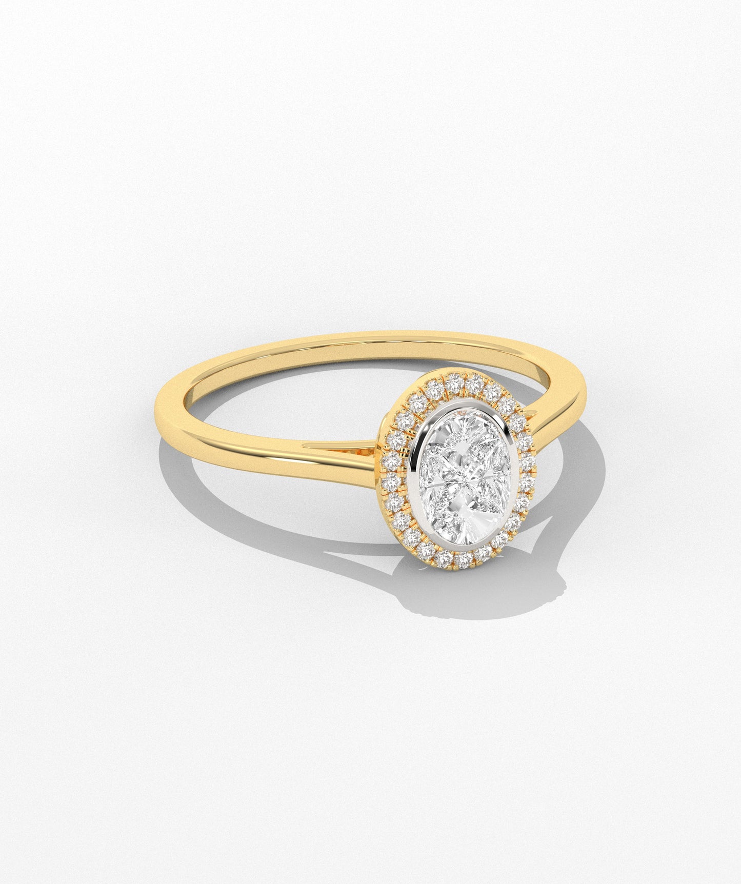 Oval Diamond Ring