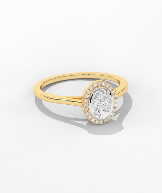 Oval Diamond Ring