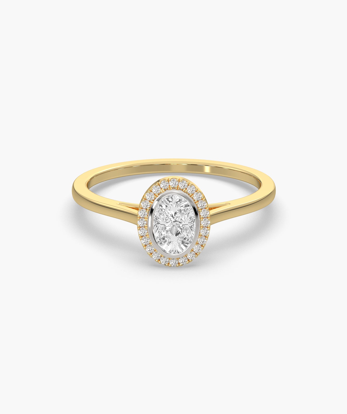 Oval Diamond Ring