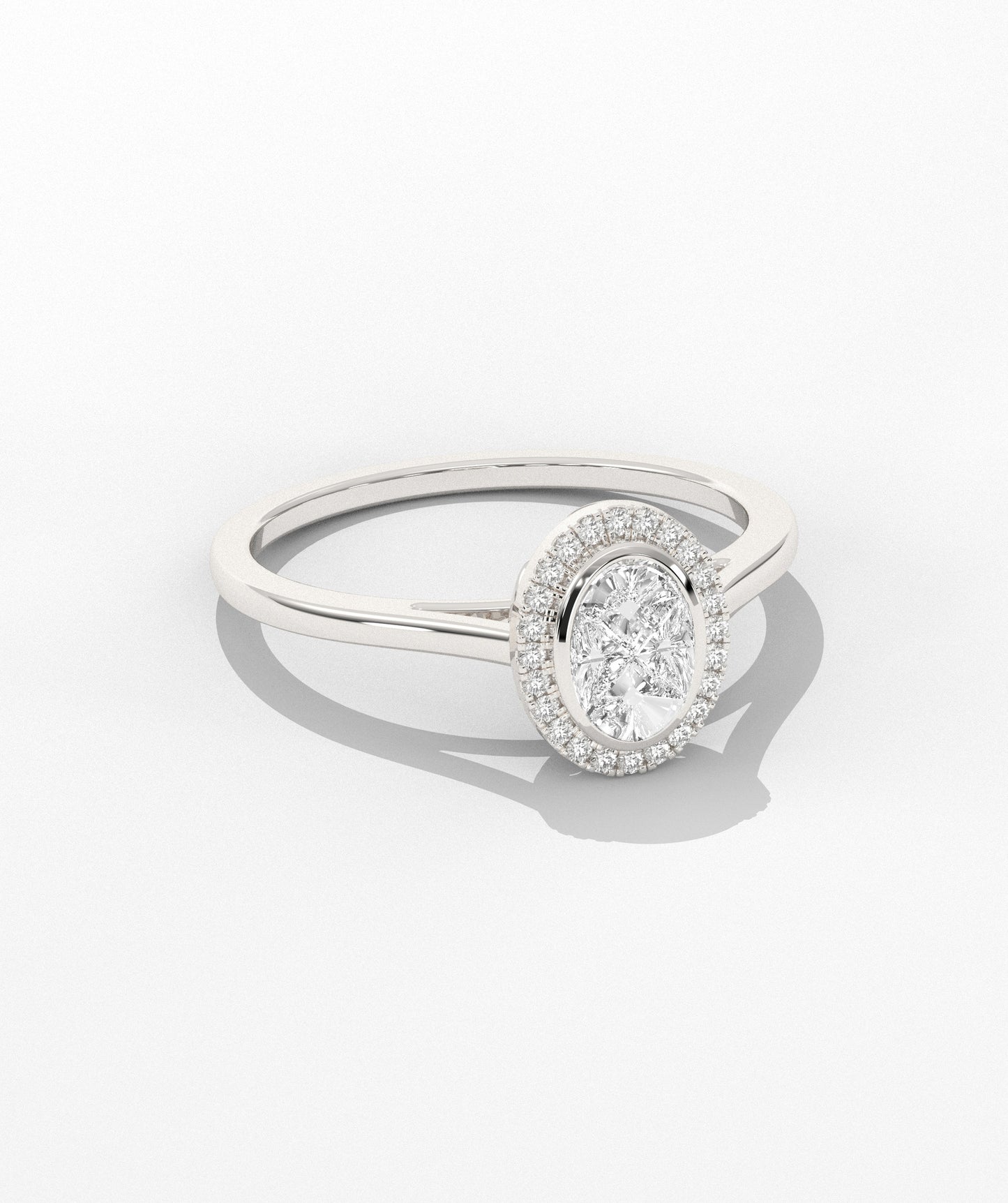 Oval Diamond Ring