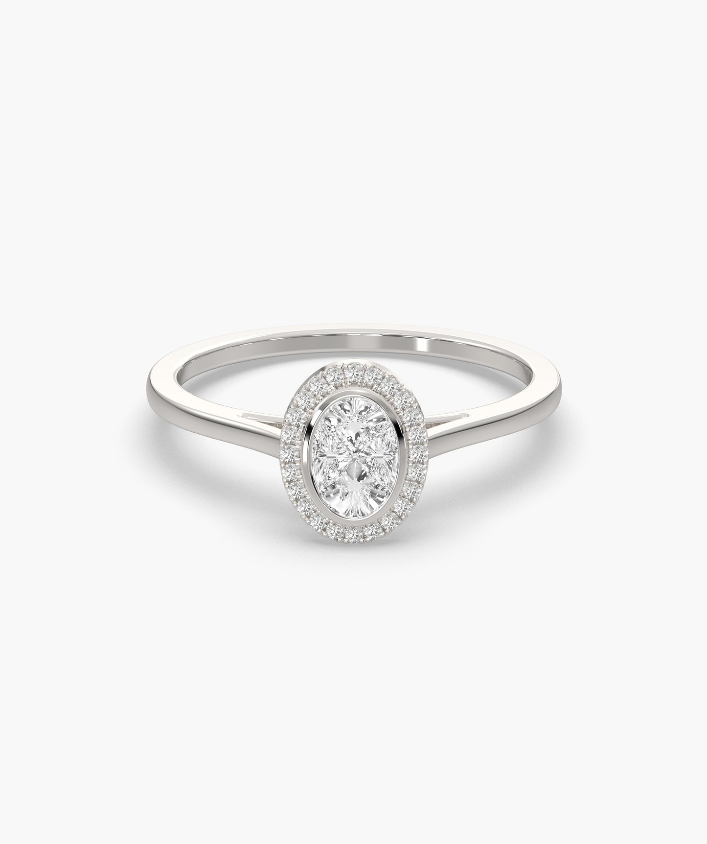 Oval Diamond Ring