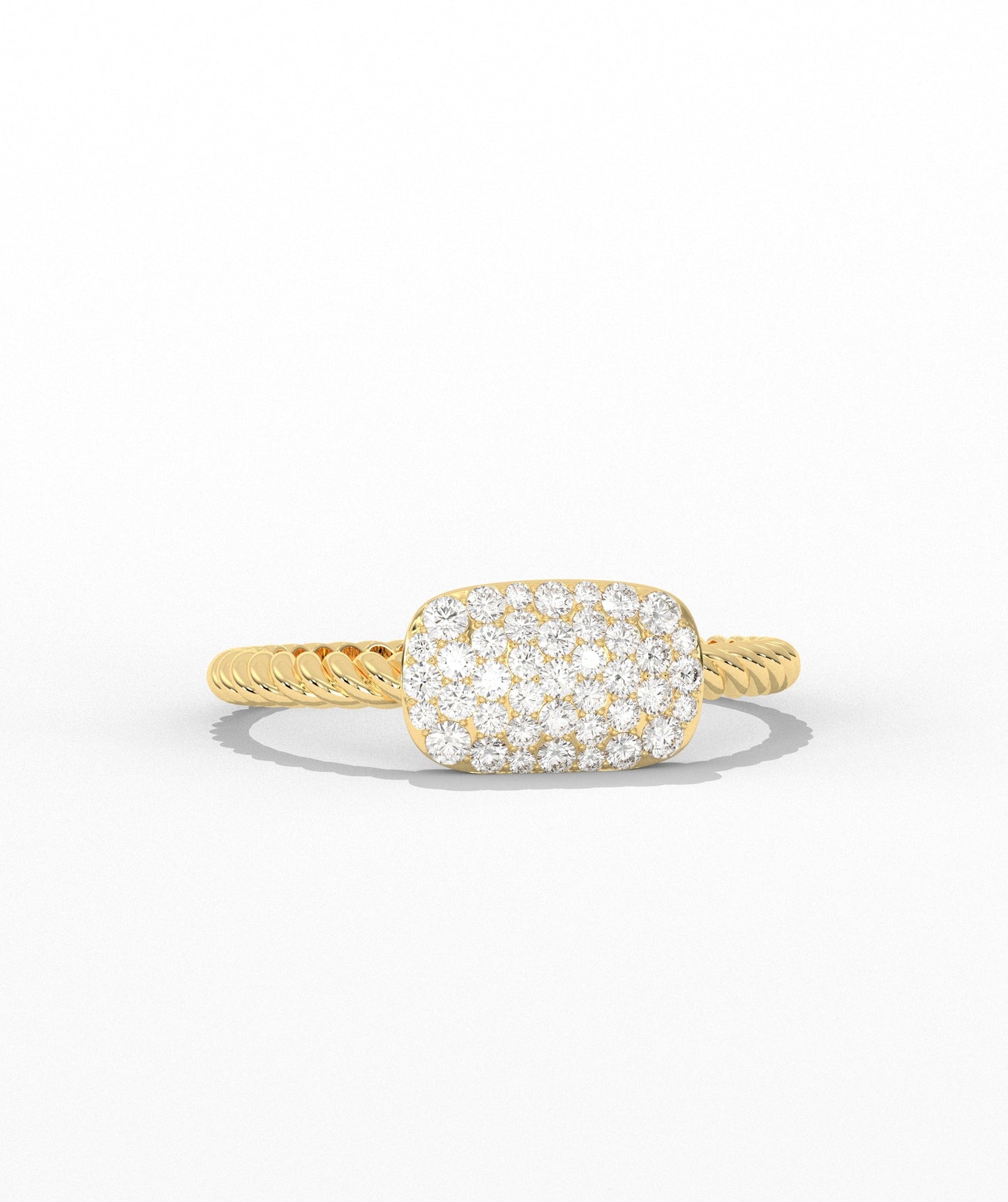 Diamond Pavé Statement Ring