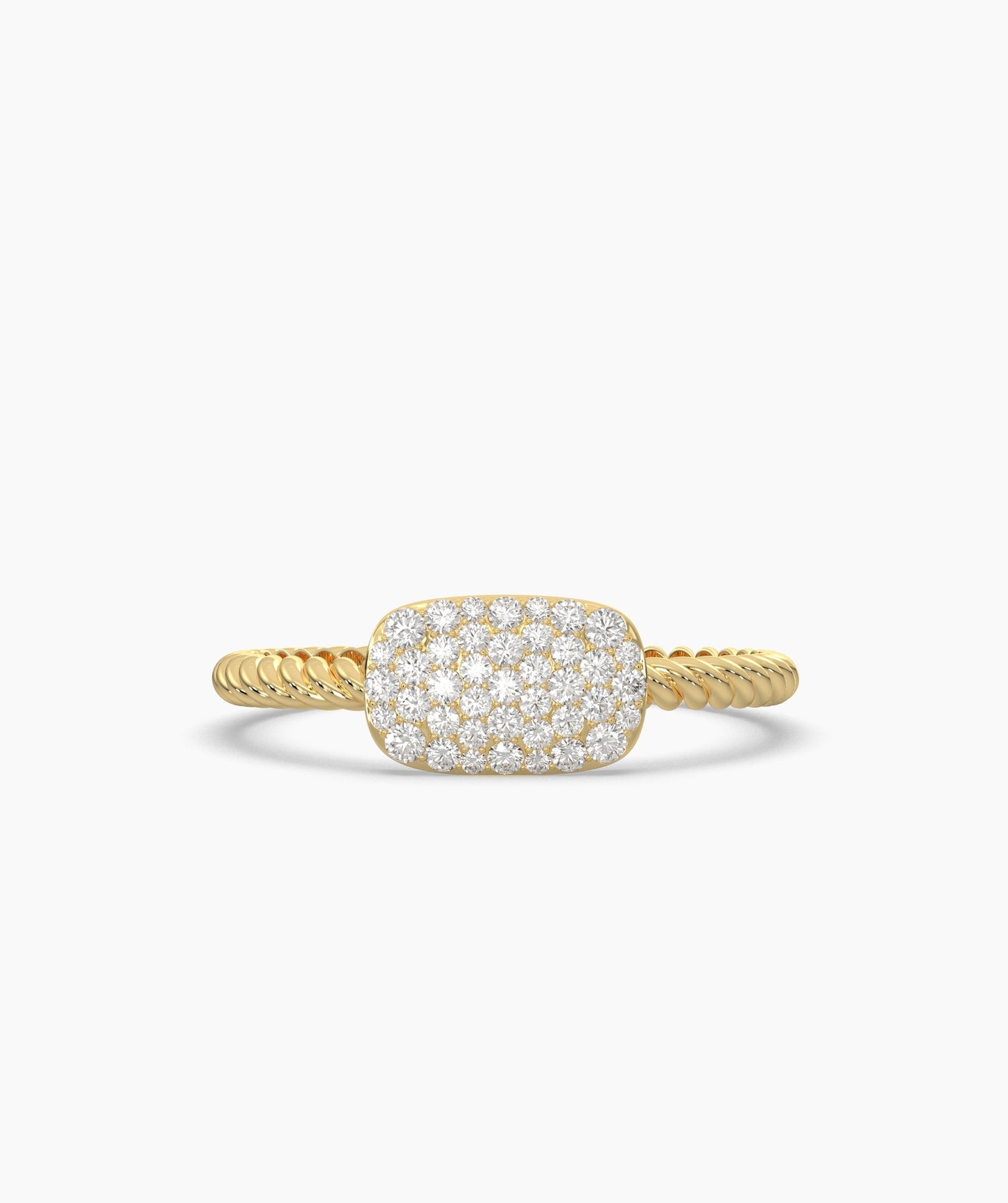 Diamond Pavé Statement Ring