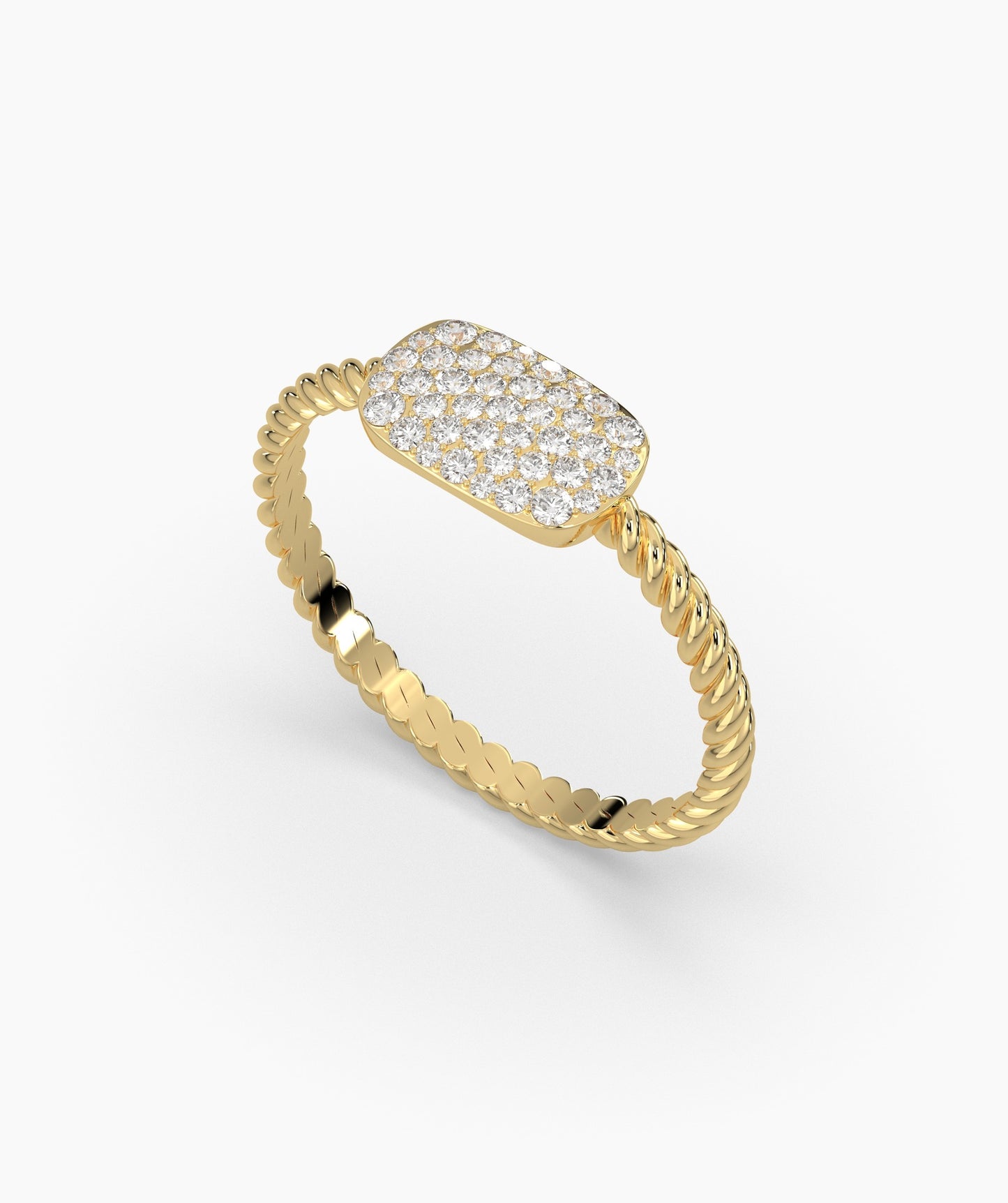 Diamond Pavé Statement Ring