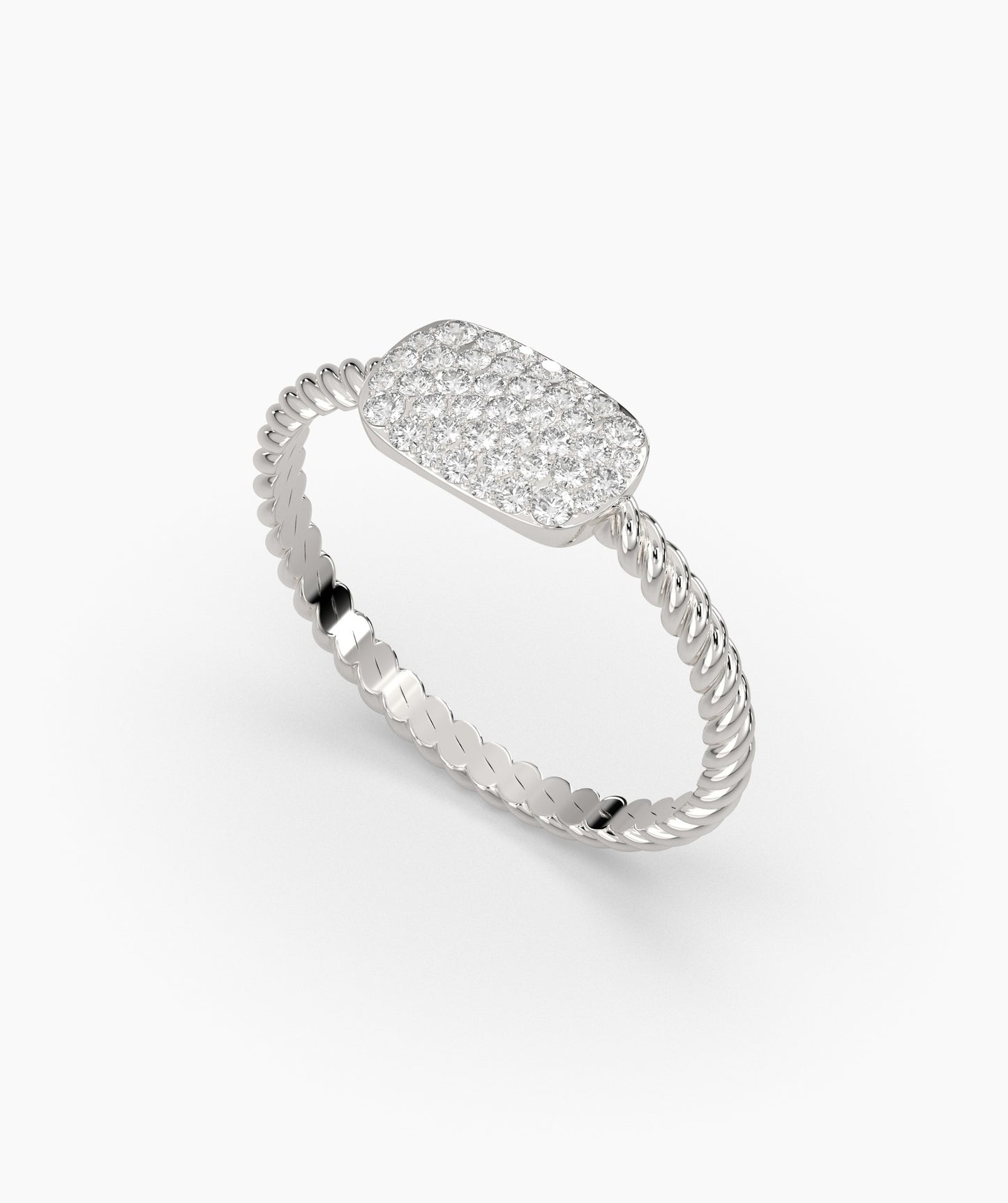 Diamond Pavé Statement Ring