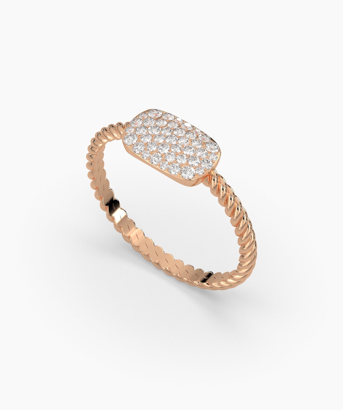 Diamond Pavé Statement Ring