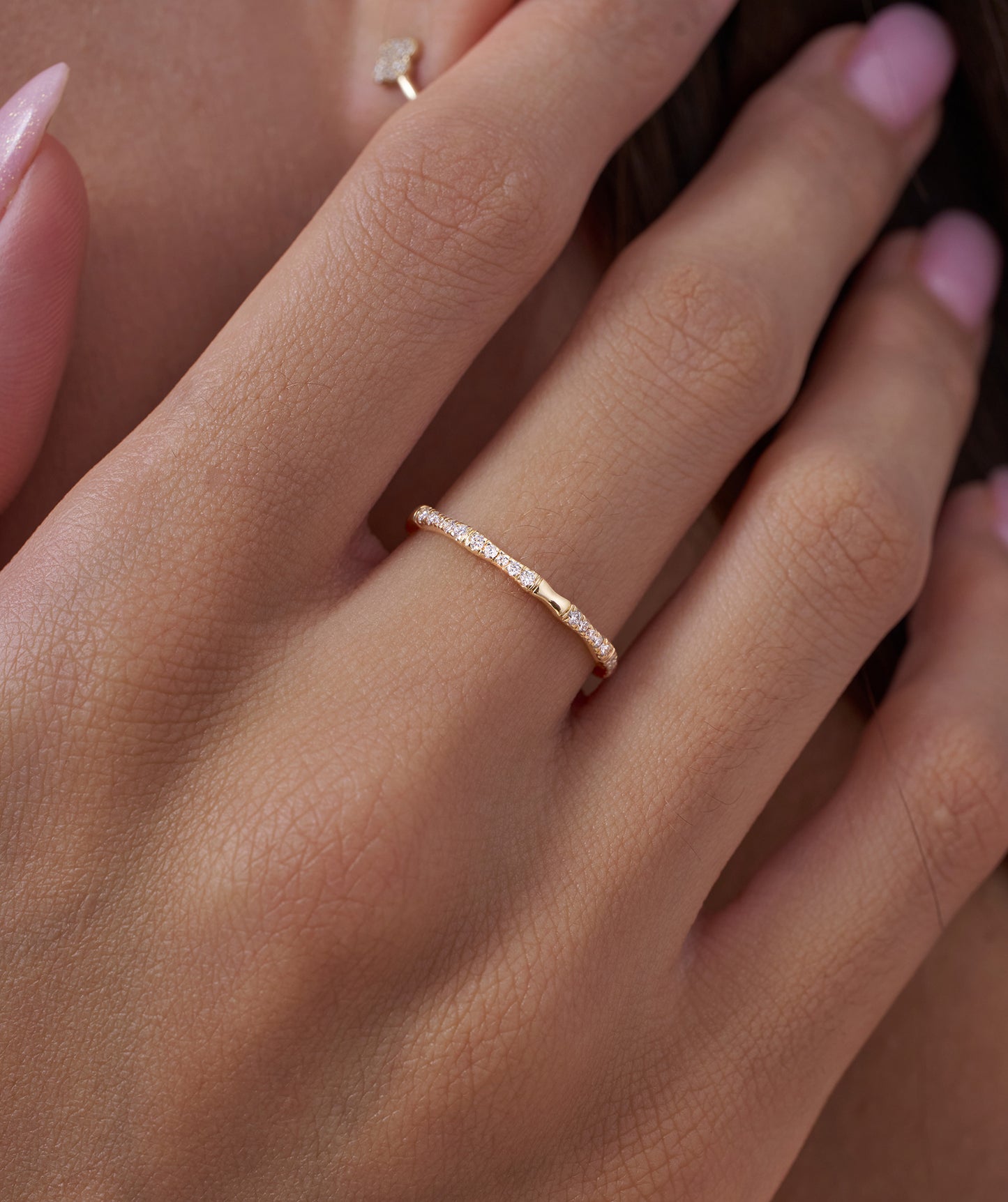 14K Gold Radiance Diamond Ring