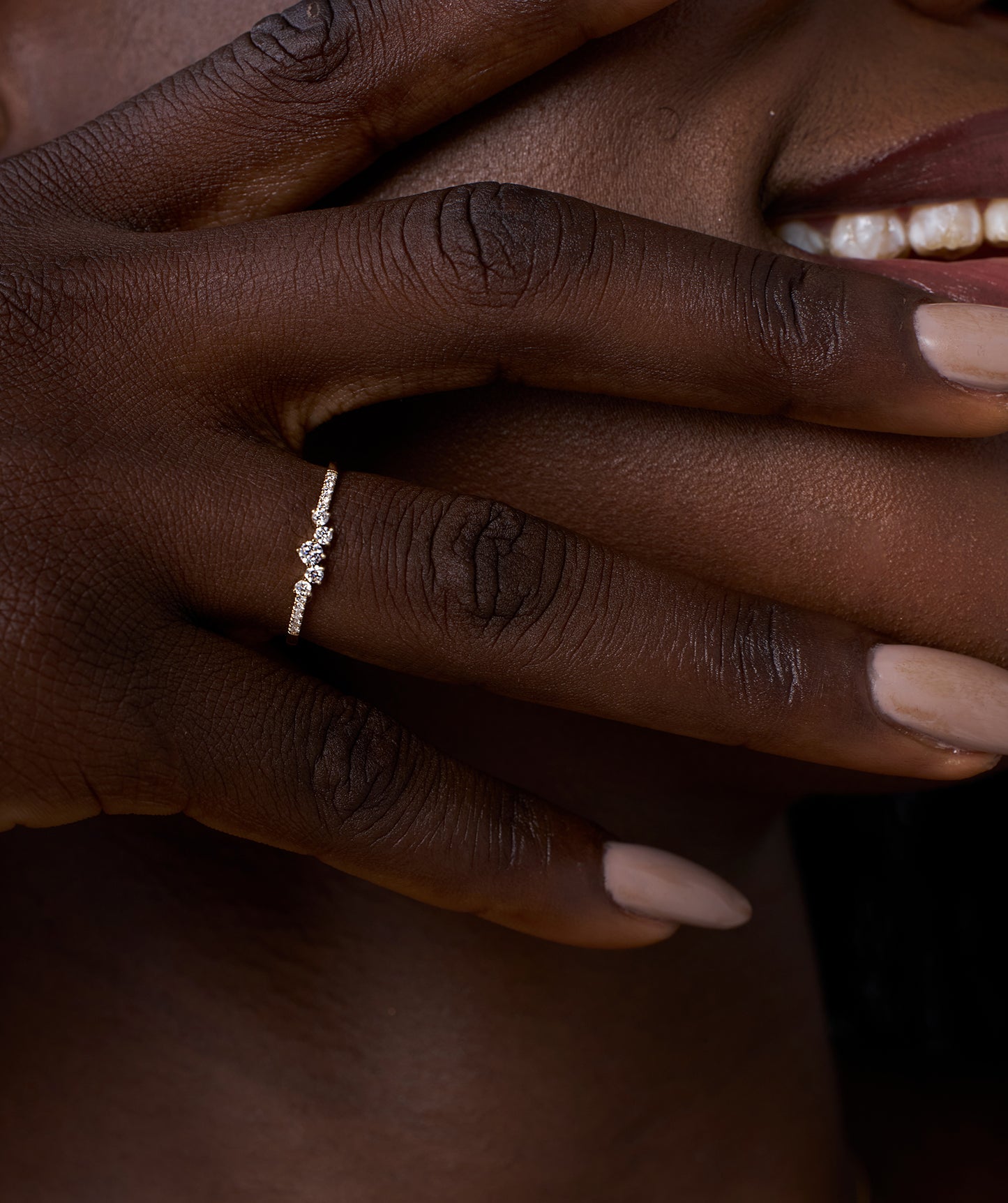 Tapered Diamond Band