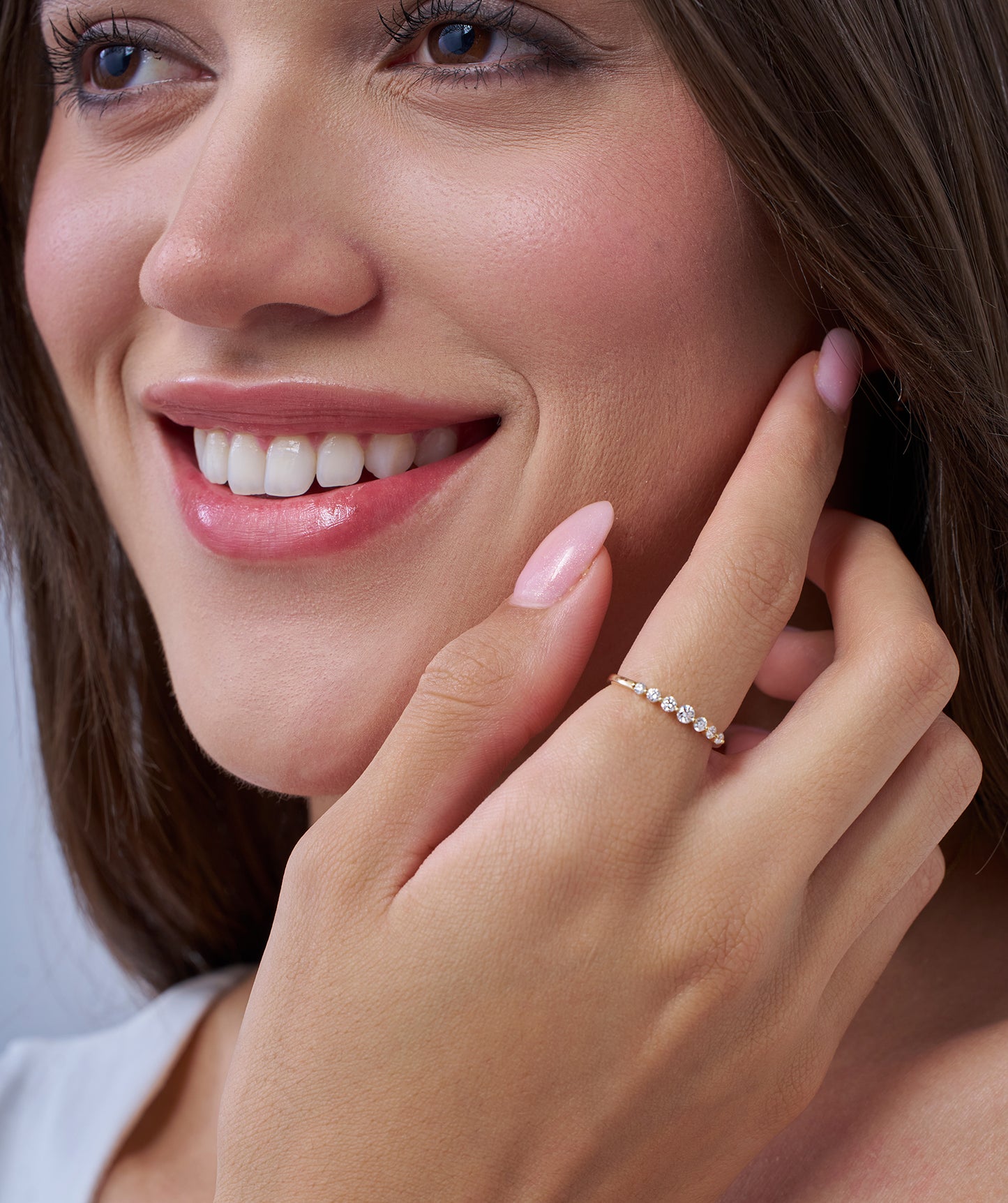Diamond Stacking Ring