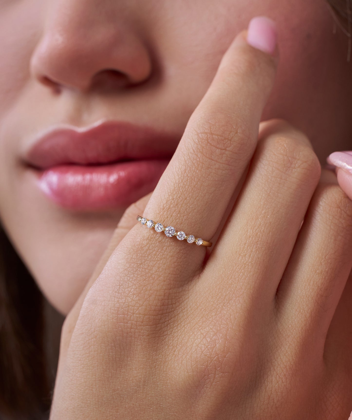 Diamond Stacking Ring