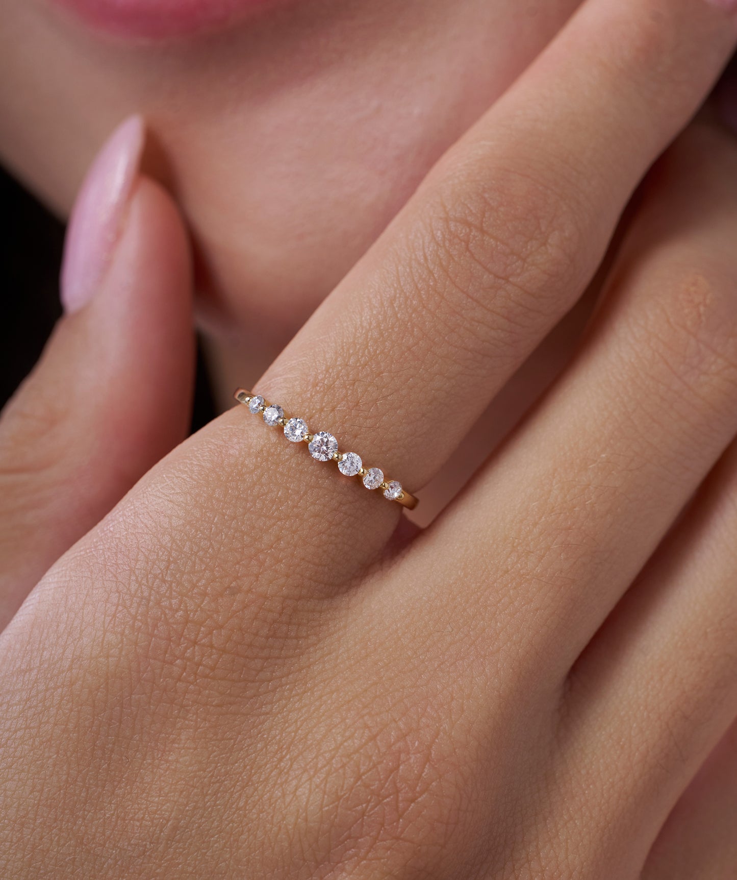 Diamond Stacking Ring