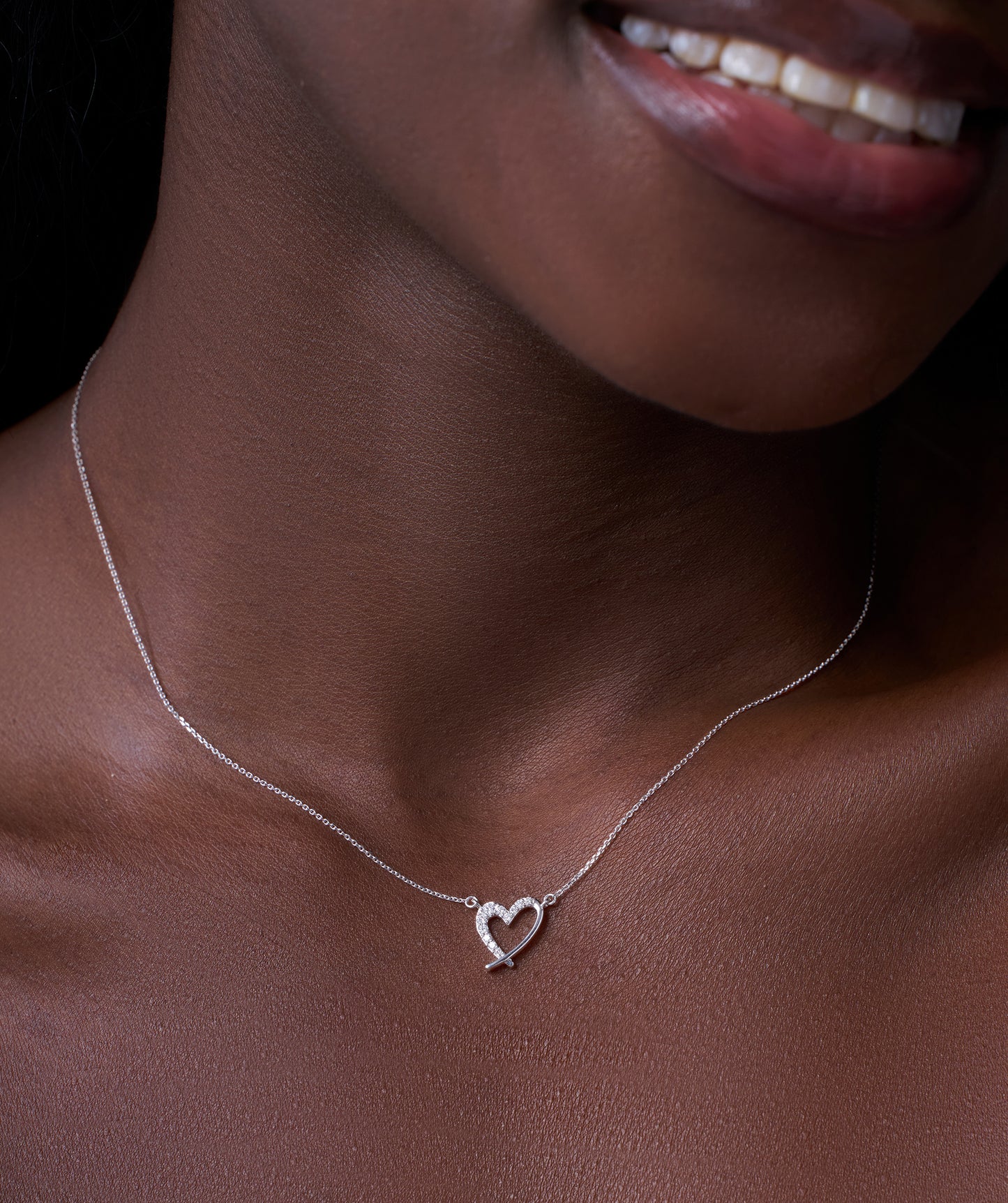 Eternal Embrace 14K Gold Heart Necklace