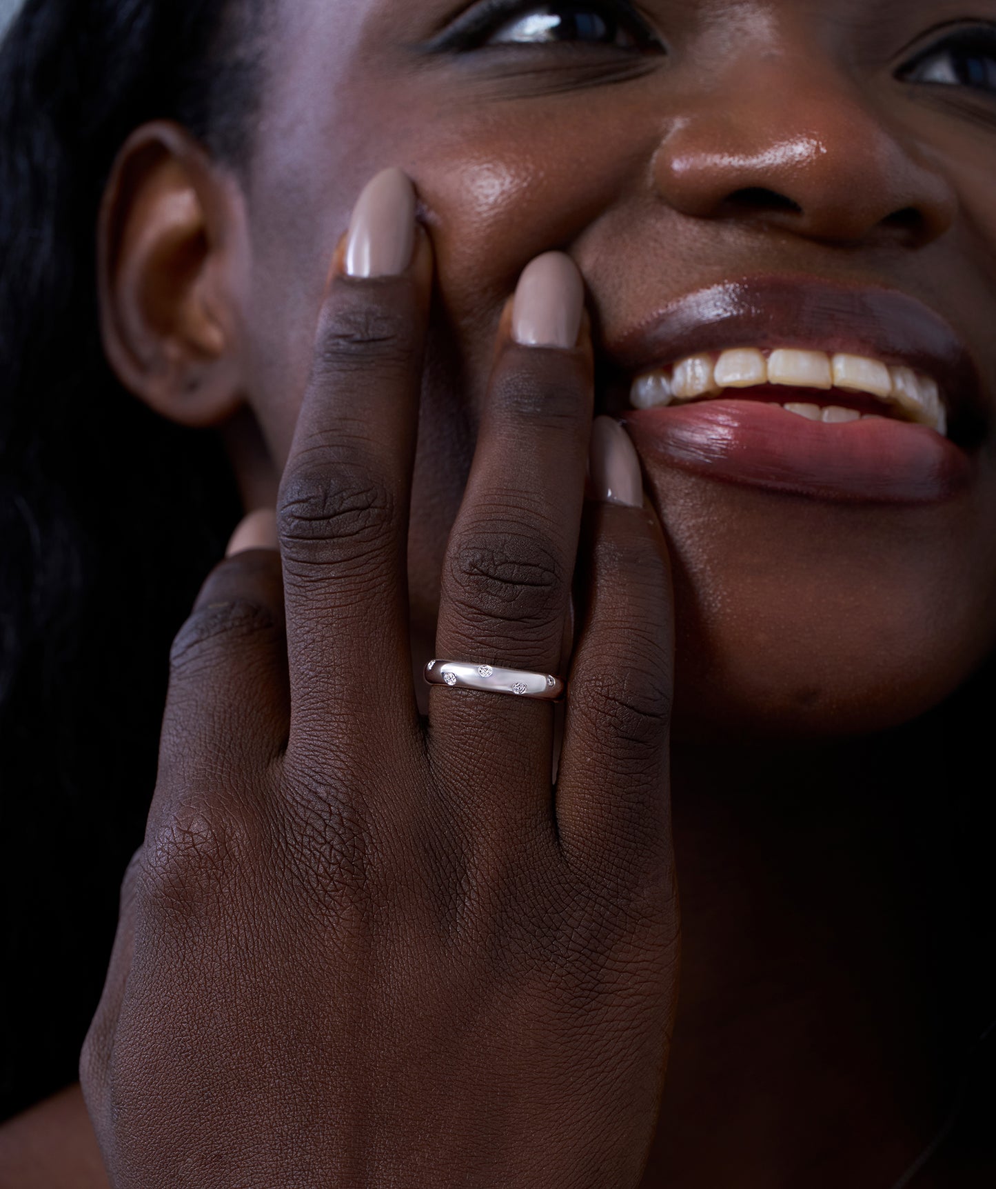 Stellar Sparkle 14K Gold Ring