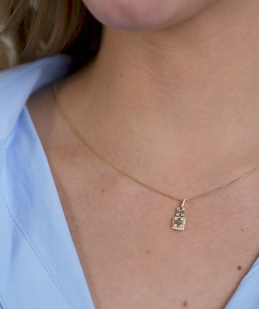 Art Deco Diamond Statement Necklace