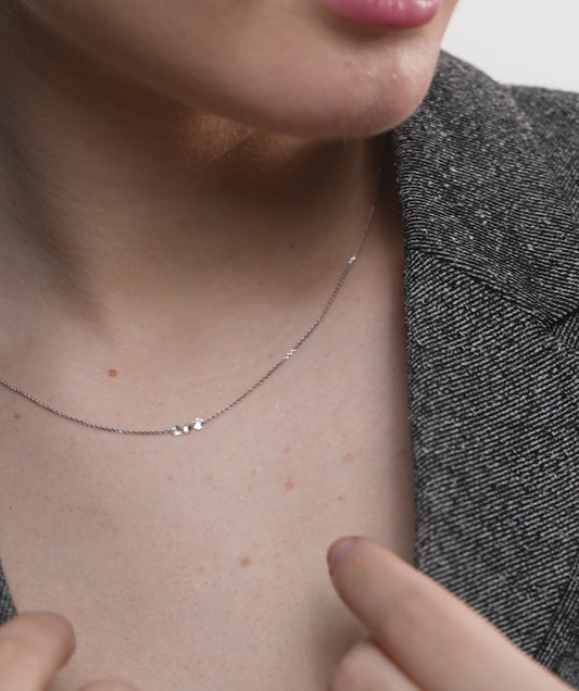 Dainty 14K Gold Trio Necklace