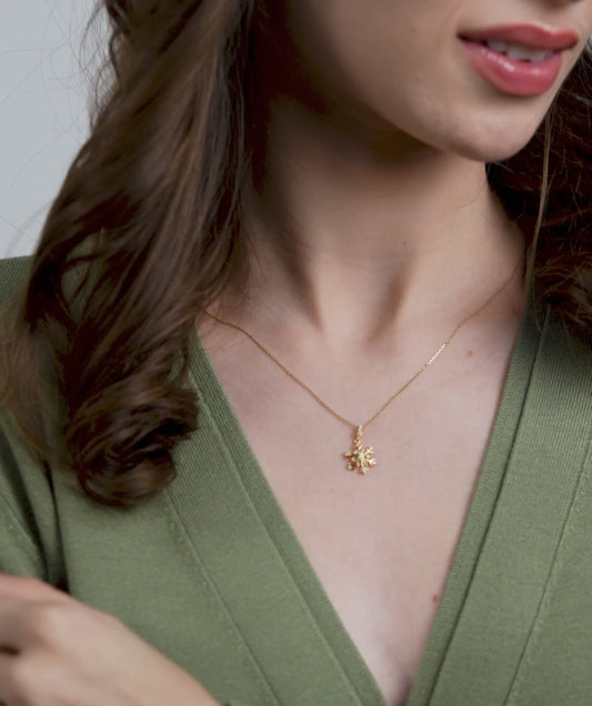 Celestial Snow Diamond Necklace