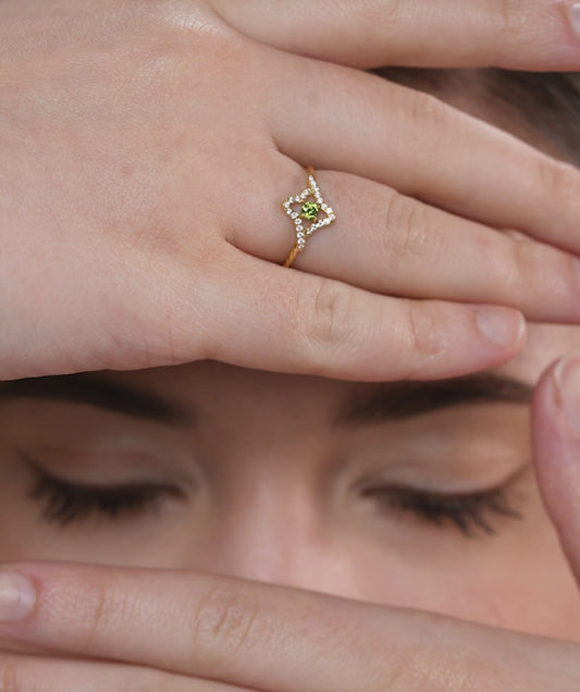 Sunlit Sparkle Ring