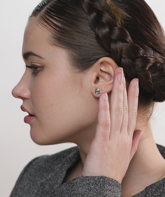 Sophisticated Emerald-Style Studs