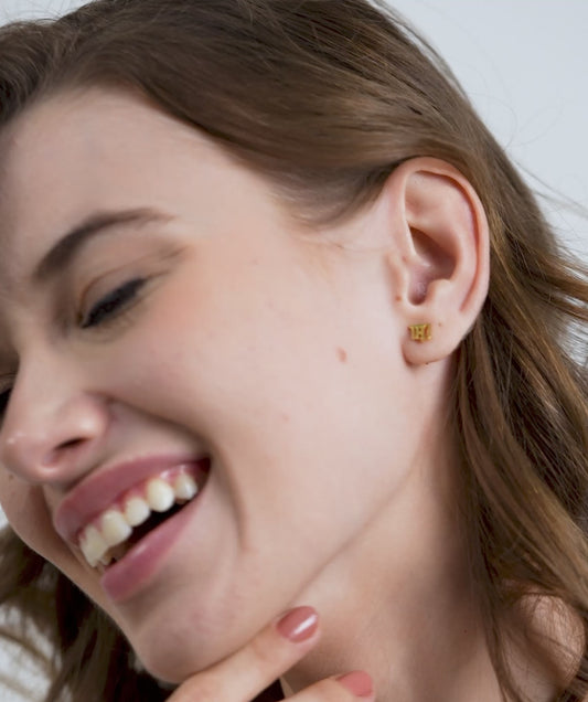 Modern Heirloom Stud Earrings