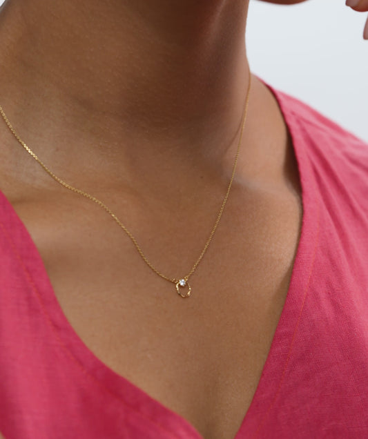 Spiral Radiance Necklace