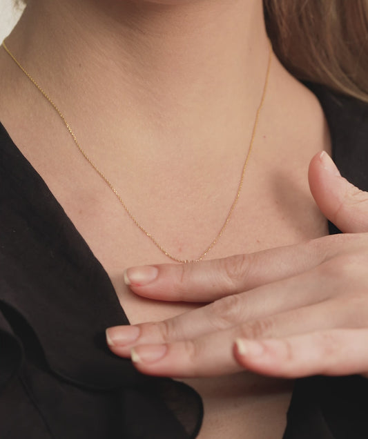 Four-Point Star Diamond Necklace
